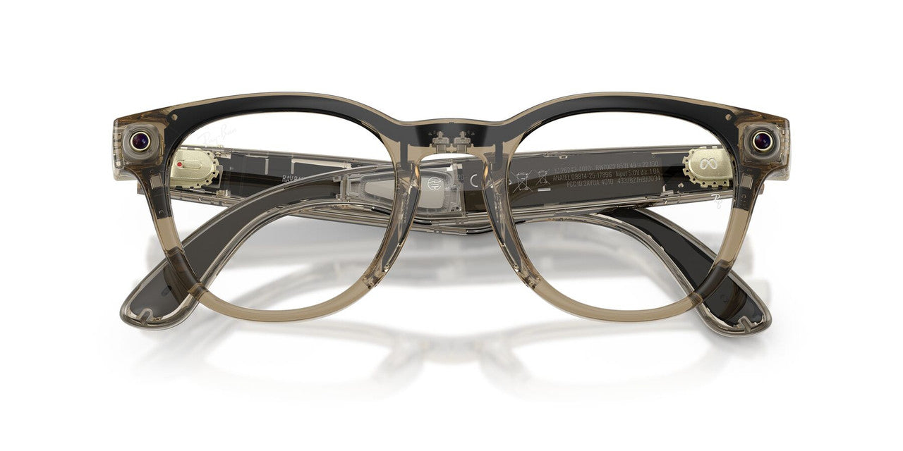 Anteojos Ópticos Ray-Ban 0RW7002 Scriber Optics Meta Beige