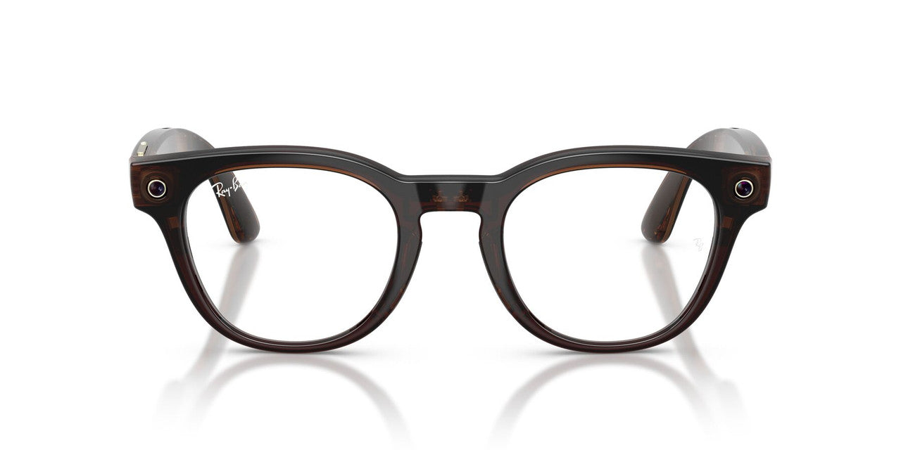 Anteojos Ópticos Ray-Ban 0RW7002 Scriber Optics Meta Café