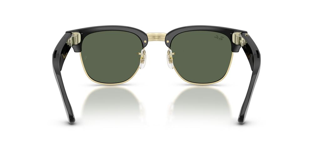 Anteojos de Sol Ray-Ban Meta Audio 0RW7004 Clubmaster Negro/Verde