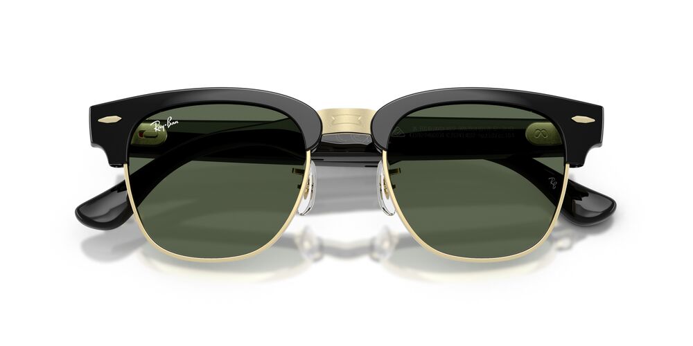 Anteojos de Sol Ray-Ban Meta Audio 0RW7004 Clubmaster Negro/Verde
