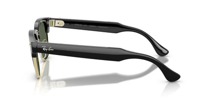 Anteojos de Sol Ray-Ban Meta Audio 0RW7004 Clubmaster Negro/Verde