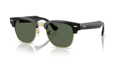Anteojos de Sol Ray-Ban Meta Audio 0RW7004 Clubmaster Negro/Verde