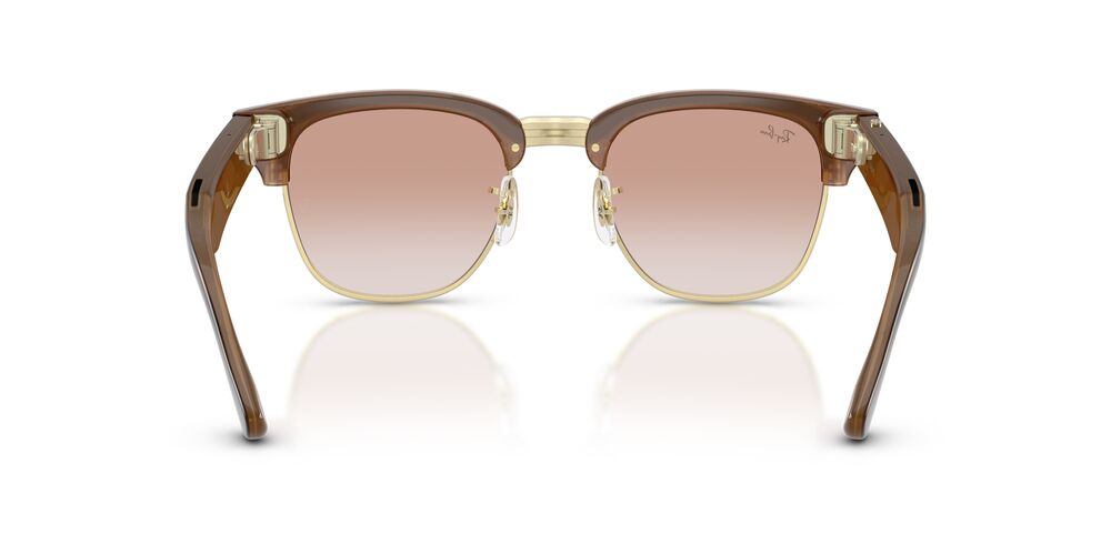 Anteojos de Sol Ray-Ban Meta Audio 0RW7004 Clubmaster Café/Café