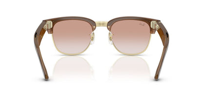 Anteojos de Sol Ray-Ban Meta Audio 0RW7004 Clubmaster Café/Café