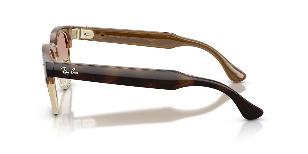 Anteojos de Sol Ray-Ban Meta Audio 0RW7004 Clubmaster Café/Café