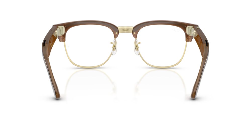 Anteojos de Sol Ray-Ban Meta Audio 0RW7004 Clubmaster Café/Café Transitions