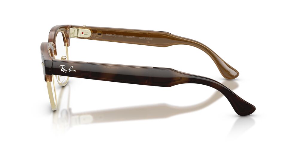 Anteojos de Sol Ray-Ban Meta Audio 0RW7004 Clubmaster Café/Café Transitions