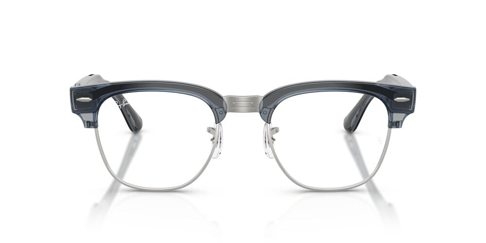 Anteojos de Sol Ray-Ban Meta Audio 0RW7004 Clubmaster Azul/Azul Transitions