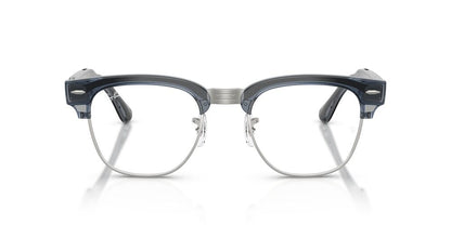 Anteojos de Sol Ray-Ban Meta Audio 0RW7004 Clubmaster Azul/Azul Transitions