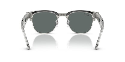 Anteojos de Sol Ray-Ban Meta Audio 0RW7004 Clubmaster Gris/Gris