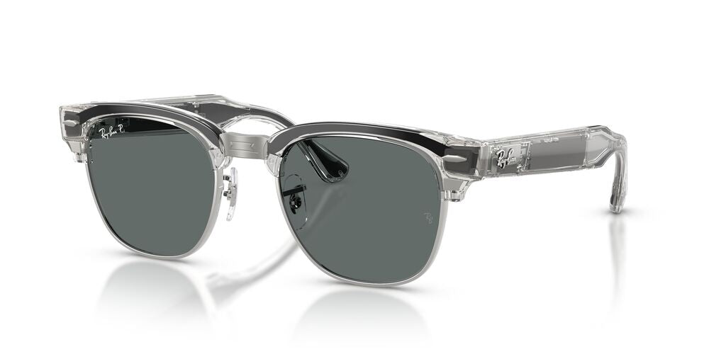 Anteojos de Sol Ray-Ban Meta Audio 0RW7004 Clubmaster Gris/Gris