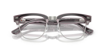 Anteojos de Sol Ray-Ban Meta Audio 0RW7004 Clubmaster Morado/Rojo Transitions