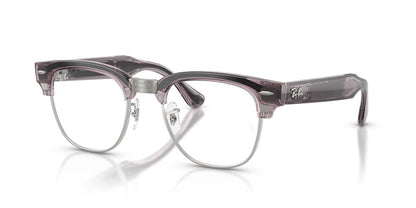 Anteojos de Sol Ray-Ban Meta Audio 0RW7004 Clubmaster Morado/Rojo Transitions