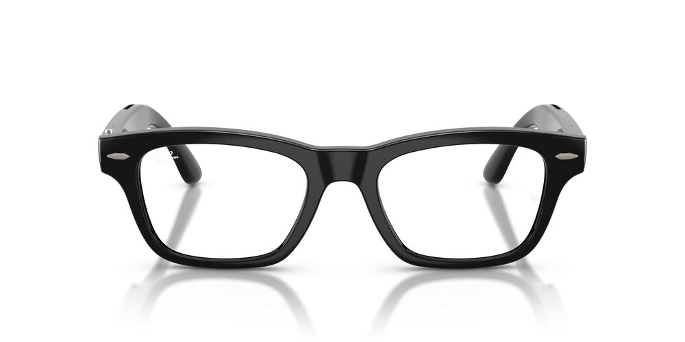 Anteojos de Sol Ray-Ban Meta Audio 0RW7005 Burbank Negro/Gris Transitions