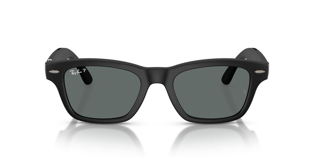 Anteojos de Sol Ray-Ban Meta Audio 0RW7005 Burbank Negro/Gris