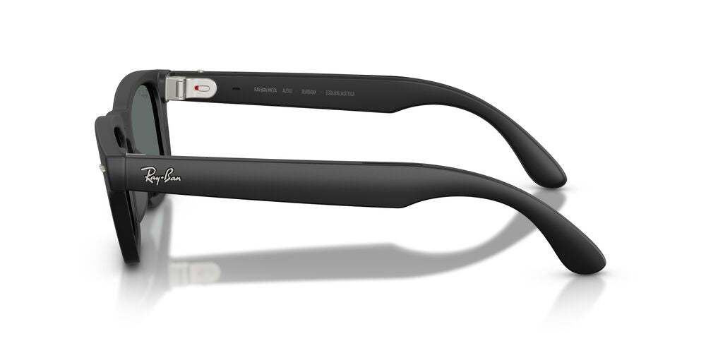 Anteojos de Sol Ray-Ban Meta Audio 0RW7005 Burbank Negro/Gris