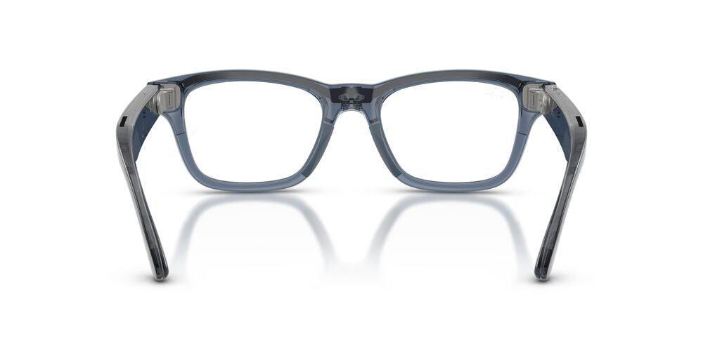 Anteojos de Sol Ray-Ban Meta Audio 0RW7005 Burbank Azul/Azul Transitions