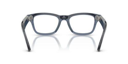 Anteojos de Sol Ray-Ban Meta Audio 0RW7005 Burbank Azul/Azul Transitions