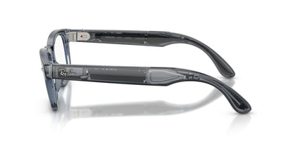 Anteojos de Sol Ray-Ban Meta Audio 0RW7005 Burbank Azul/Azul Transitions