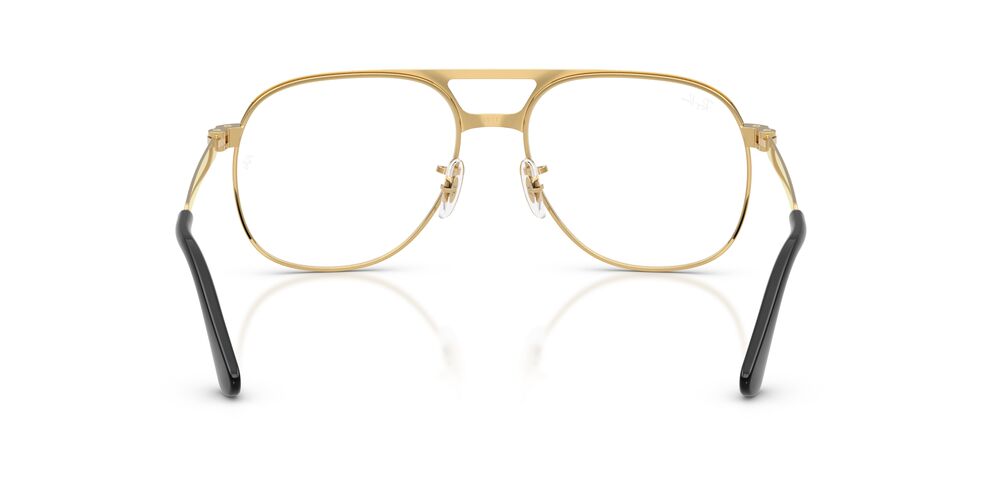 Anteojos Ópticos Ray-Ban 0RX3793V Bill Max Matte Black On Gold