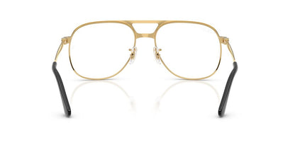 Anteojos Ópticos Ray-Ban 0RX3793V Bill Max Matte Black On Gold