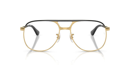Anteojos Ópticos Ray-Ban 0RX3793V Bill Max Matte Black On Gold