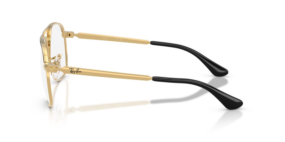 Anteojos Ópticos Ray-Ban 0RX3793V Bill Max Matte Black On Gold