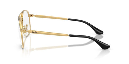 Anteojos Ópticos Ray-Ban 0RX3793V Bill Max Matte Black On Gold