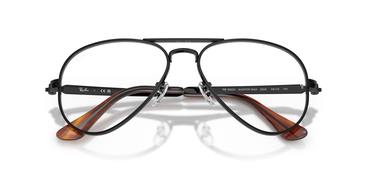 Anteojos Ópticos Ray-Ban 0RX3925V Aviator Max Black