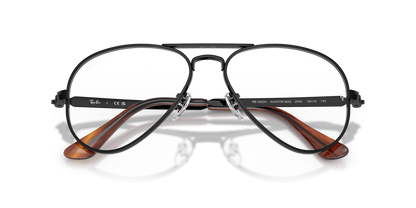 Anteojos Ópticos Ray-Ban 0RX3925V Aviator Max Black
