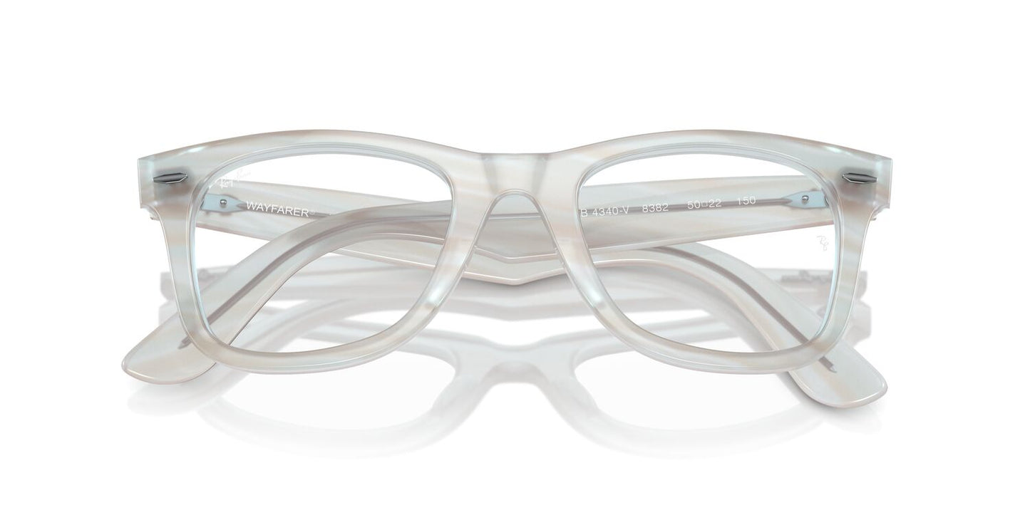 Anteojos Ópticos Ray-Ban RX4340V Wayfarer Ease Gris