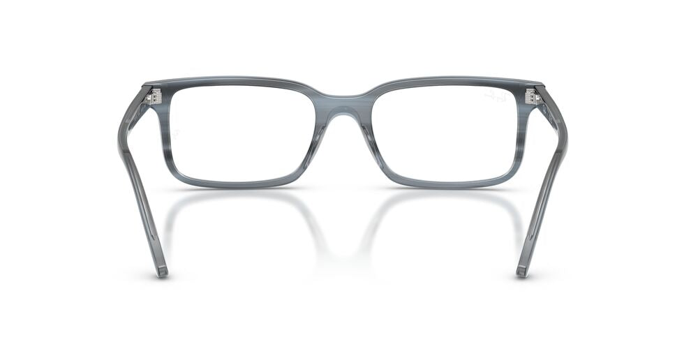 Anteojos Ópticos Ray-Ban RX5445 Striped Blue Azul