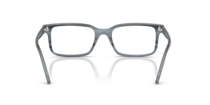 Anteojos Ópticos Ray-Ban RX5445 Striped Blue Azul