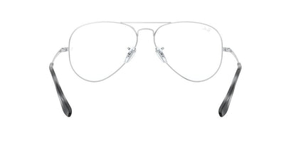 Anteojos Ópticos Ray-Ban 0RX6489 Aviator Plateado
