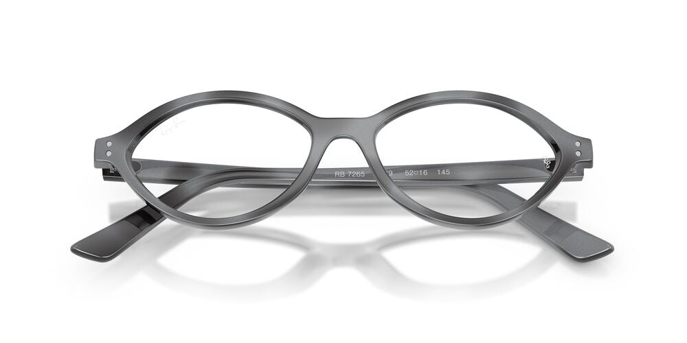 Anteojos Ópticos Ray-Ban 0RX7265 Dark Grey Havana Gris