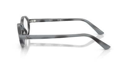 Anteojos Ópticos Ray-Ban 0RX7265 Dark Grey Havana Gris