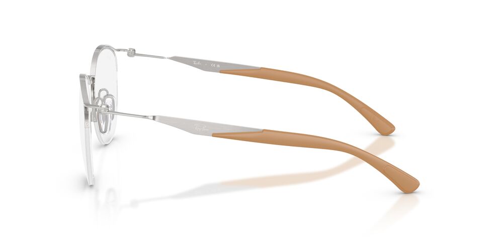 Anteojos Ópticos Ray-Ban RX7553 Silver Plateado