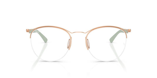 Anteojos Ópticos Ray-Ban 0RX7553 Rosegold Rosa