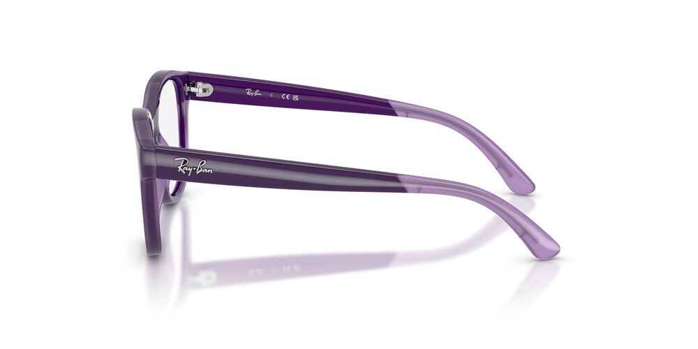 Anteojos Ópticos Ray-Ban 0RY1950 Violet With Transparent Violet Violeta