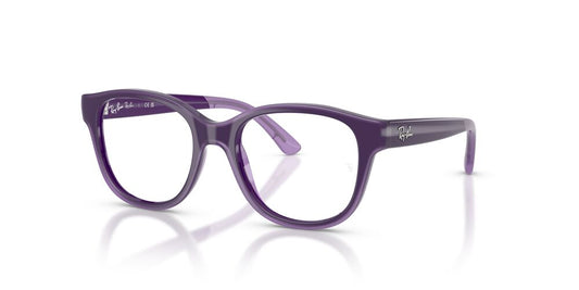 Anteojos Ópticos Ray-Ban 0RY1950 Violet With Transparent Violet Violeta