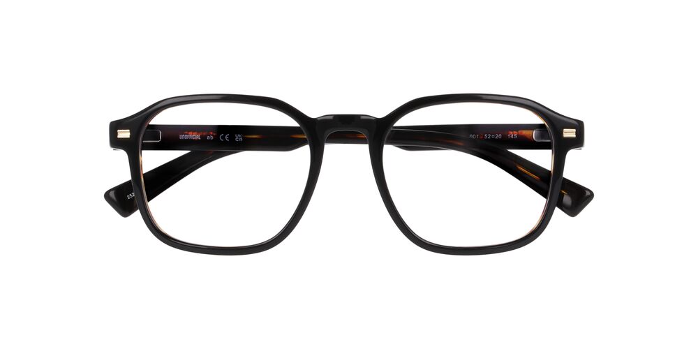 Anteojos Ópticos Unofficial 0UO2244 Bi-Layer Black-Havana Havana