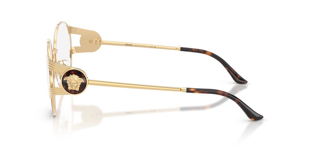 Anteojos Ópticos Versace 0VE1320 Gold Versace/Havana Dorado