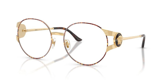 Anteojos Ópticos Versace 0VE1320 Gold Versace/Havana Dorado