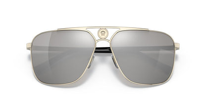 Anteojos De Sol Versace VE2238 Gris/Dorado