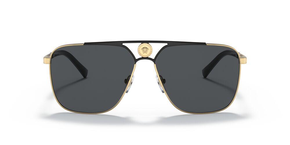 Anteojos De Sol Versace VE2238 Gris/Dorado