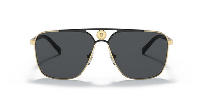 Anteojos De Sol Versace VE2238 Gris/Dorado