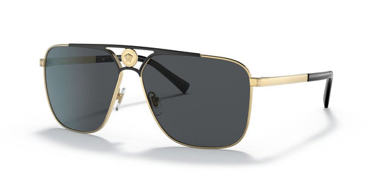 Anteojos De Sol Versace VE2238 Gris/Dorado