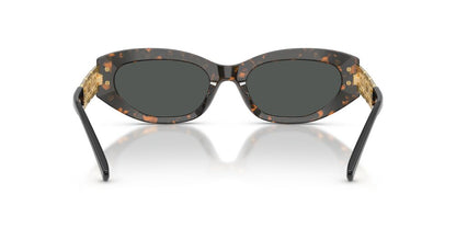 Anteojos De Sol Versace VE4501 Brown Tortoise Dark Grey Gris/Havana