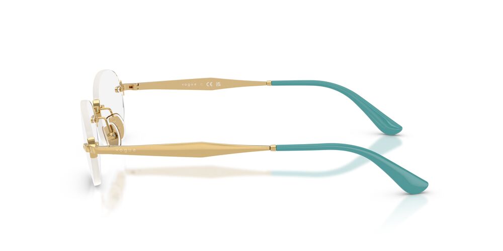 Anteojos Ópticos Vogue 0VO4343 Gold Dorado