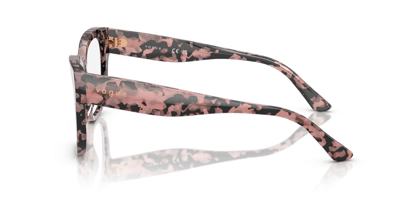 Anteojos Ópticos Vogue VO5605 Pink Tortoise Rosa